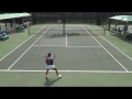 College Tennis 2017: Melounova (Hawaii) vs. Garcia (San Diego)  FULL MATCH