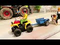 FUNNY SHEEP TRANSPORT with Quad on the Corleone Farm | rc farming