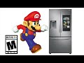 Super Mario on the Samsung Smart Fridge