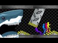 Survival Stickman Race: Run From Shark Attack