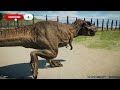 ALL CARNIVORES EATING A GOAT - Jurassic World Evolution 2 | 4K 60 fps
