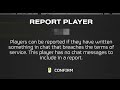 HELLDIVERS 2: Can only report for chat?