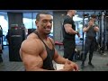 China's Biggest Bodybuilder Lu Chen Workout 1 Day After Olympia!