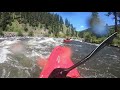 Kayaking video  Mickey Mouse section of the South Fork of the Clearwater in Idaho level 3,300 cfs