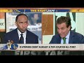 RIDICULOUS! - Stephen A. AGREES with Mad Dog's take on Shaq's Magic jersey retirement 👀 | First Take