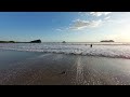 En la playa Manuel Antonio