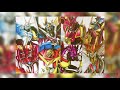 Speed Drawing Every Digimon Leader Final Evolution From Each Season of Digimon