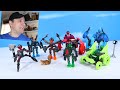 Stikbot Klikbots Guardians Series 3 and Mega Bots Build Review