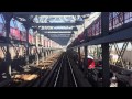 NYC Subway HD 60fps: Manhattan Bound R42 4836 J Skip-Stop Express Train Railfan Window (6/24/15)