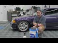 Rinseless Car Washing The Obsessed Garage Way - E36 M3