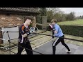 Footballers Settle Beef In The Ring