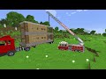 How JJ and Mikey Build SECRET VILLAGE Base on TRUCK in Minecraft? - Maizen