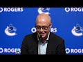 G.M. Allvin and Head Coach Tocchet - Year End Media Availability 2023-2024