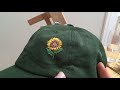 Embroidered Hat: Sunflower