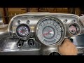 57 Chevy tach and fuel gauge hooked up