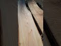 before and after sanding from chainsawmill, God is amazing