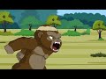 Rescue GODZILLA & KONG From GIANT PYTHON: The Battle Against Digestive System - FUNNY CARTOON