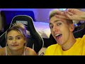 GIRLFRIEND REACTS TO MY OLD VIDEOS!