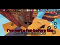 I Met Another Fan.... | Roblox BedWars