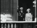 George VI , Queen And Princesses On Palace Balcony (1937)