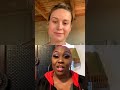 Brie Larson May 1 2020 , Live on IG Talks with Shirley Raines