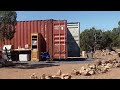 Pouring Concrete Foundation For Solar Power Shed