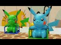 POKEMON Pikachu Birthday Party in Lego City - pokemon episode