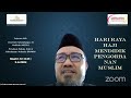 Hari Raya Haji Mendidik Pengorbanan Muslim- dr. Fadlan Mohd Othman