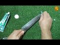 Amazing Method To Sharpen A Knife Like A Razor Sharp