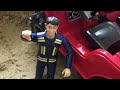 Rescue Man With Police Car and Fire Truck  From House Fire | Toy Car Story