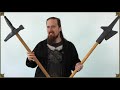 Polearms! Knightly Poleaxe & Halberd: Differences & Use