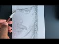 Full Step-by-Step Video of Captain Jack Sparrow - How To Draw