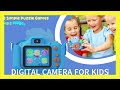 Digital Selfie Camera Toys for Kids Of Every Age Group, Video Camera with Cartoon Protective Cover