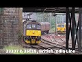 CLASS 33 And British India Line DOUBLE HEADING + A CLASS 37 Hauling The Dalesman!! | 11/6/24
