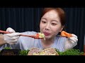 [Mukbang ASMR] Giant SUPER KingCrab 🦀 Crab Bibimbap The Korean Seafood Market eatingshow Ssoyoung