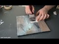 Unleash Your Summer Creativity:DİY Easy Meditative Abstract Acrylic Painting techniques with Texture