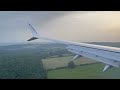 FULL APPROACH AND HARD RYANAIR LANDING AT BRISTOL AIRPORT! Ryanair Boeing 737 MAX 8-200