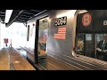 NYC Subway HD 60fps: R160A/R160B Q Trains & R68/R68A B Trains w/ R179 @ Newkirk Plaza (6/29/17)