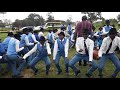 Senende boys choir Rehearsing Newton karish's Muthoni Kifagio at  Mmust  before hitting the stage
