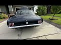 1966 Mustang Cold Start