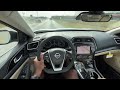 2023 Nissan Maxima Platinum POV Test Drive & Review