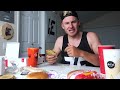LETTING 15 PEOPLE IN FRONT OF ME DECIDE WHAT I EAT! (FAST FOOD CHALLENGE)