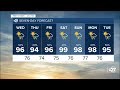 First to Know Forecast: Spot downpours provide localized cooling (06/25/2024)