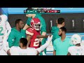 Madden NFL 24 - Miami Dolphins vs Kansas City Chiefs - Gameplay (PS5 UHD) [4K60FPS]