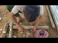 Make a bed out of wood. Build gates and bamboo fences. My Daily Life | Bình - Building new life