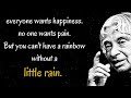 If A Person Cries A Lot It means || Dr APJ Abdul Kalam Sir Quotes || Spread Positivity