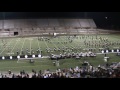 CRHS Marching Band 2013 program - Good Night Moon.  Entire band view.