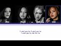 BLACKPINK - CRY FOR ME Lyrics (Color Coded Lyrics) AI Cover