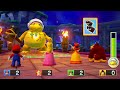 Mario Party 10 - Mario vs Peach vs Daisy vs Donkey Kong - Haunted Trail