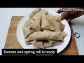 Homemade samosa and spring roll sheets recipe | Make and Freeze it, Ramadan special